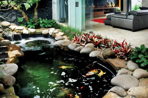 Menurut pembudidaya ikan koi, kolam terpal kurang baik untuk tempat tinggal ikan koi. Inspirasi Interior dan Eksterior Rumah: Rumah Sejuk Dengan ...