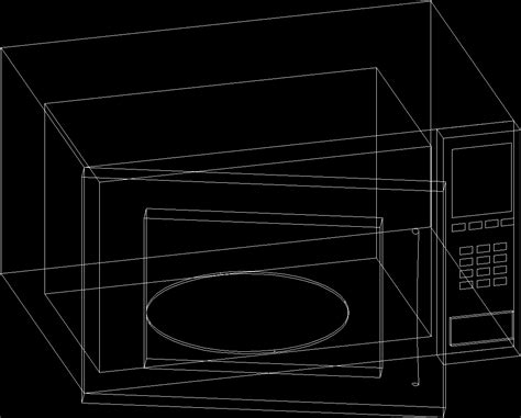 Microwave Cad Block