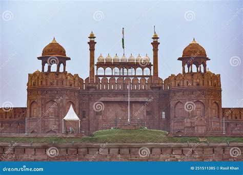 The Famous Red Fort In Delhi Is An Architectural Jewel Built By Mughal