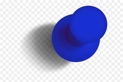 Blue Push Pin Png Blue Push Pin Clip Art Transparent Png Vhv
