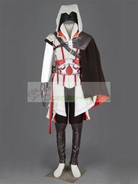 Custom Cheap Assassin S Creed AC II Ezio Auditore Da Firenze Cosplay