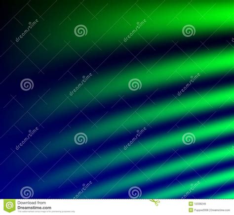 Blue And Lime Green Background Stock Illustration