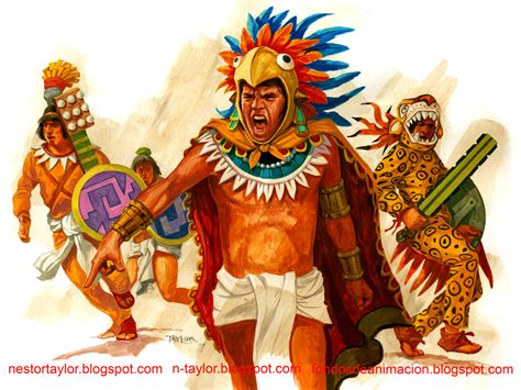 Cultura O Imperio Azteca Guerrero Imagenes De Guerreros Aztecas