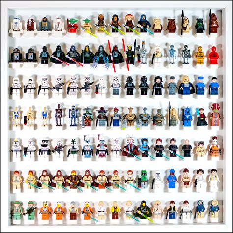 Lego Star Wars Minifig Display No 03 See In Large Third B Flickr