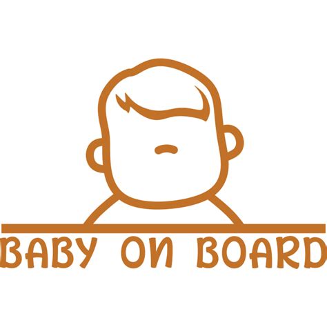 Baby On Board Car Decal