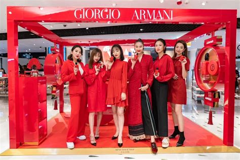 Giorgio Armani Beautys First Chinese New Year Pop Up Store In Hong