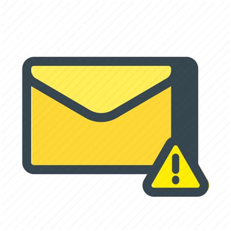 Dangerous Email Mail Malware Newsletter Suspicious Warning Icon