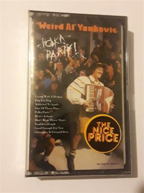 Weird Al Yankovic Polka Party Cassette Tape Zt 40520 Comedy Parody 1986
