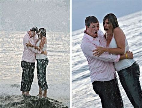 Engagement Photo Gone Wrong Funny Fails Funny Engagement Pictures