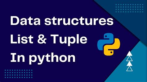 Data Structures In Python List Tuple Dict And Set Youtube