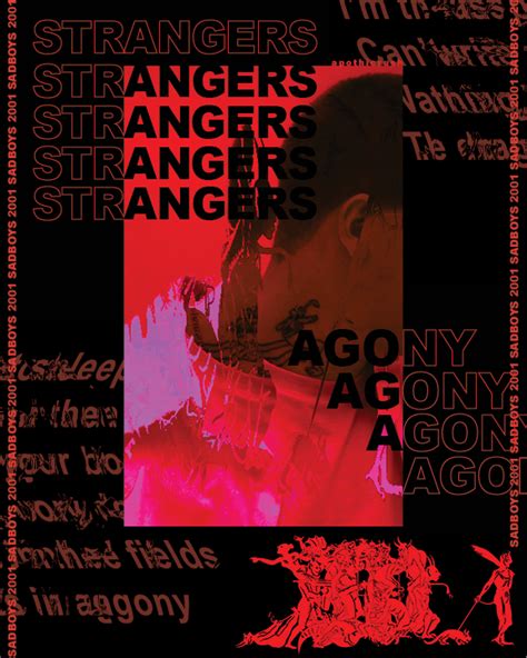 Inspired By Agony By Yung Lean Apothicrush Ig Album Cover Art