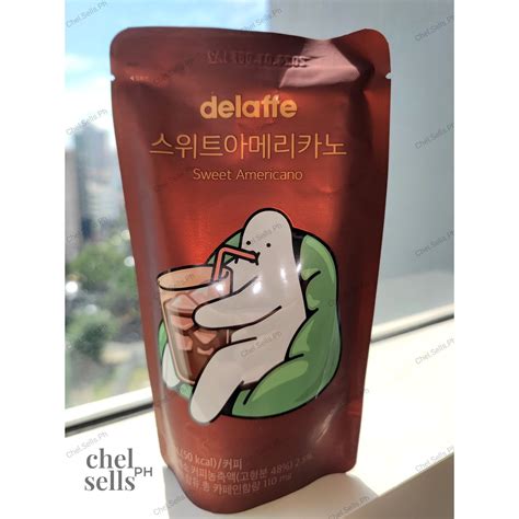 CLEARANCE Delaffe Korean Coffee Pouch Sweet Americano Ready To