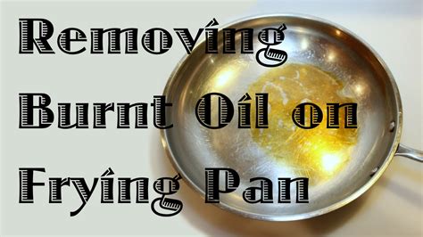 We did not find results for: Removing Burnt Oil From a Frying Pan - YouTube