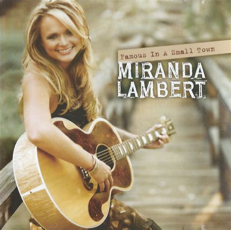 Miranda Lambert Famous In A Small Town CD Discogs