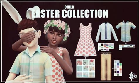 Happy Easter 2016 Clothes By Kiara Rawks At Onyx Sims Sims 4 Updates