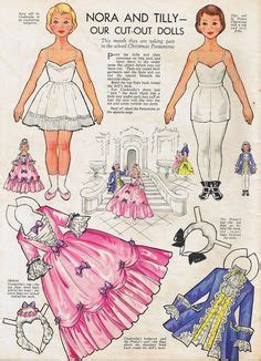 Paper Doll Nora And Tilly Ideas Vintage Paper Dolls Paper Dolls