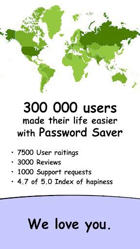 Logging in is fast and. Password Saver - store passwords | APK Download for Android