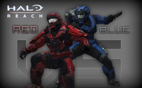 Halo Reach Beta Red Vs Blue By Pzychoz On Deviantart