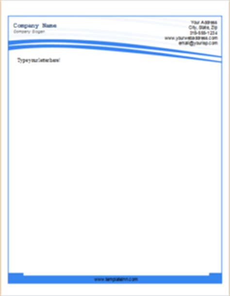 See hundreds of other ms word format letterheads view all. 15+ Company Letterhead Templates | MS Word, Excel & PDF ...