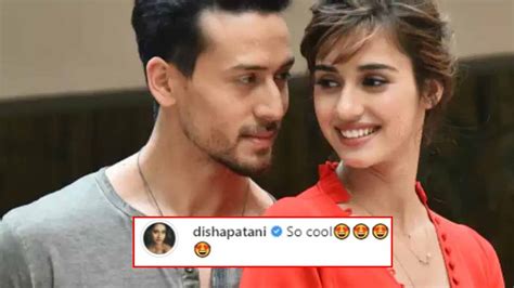 Tiger Shroff Shares An Amazing Video Disha Patani Comments So Cool