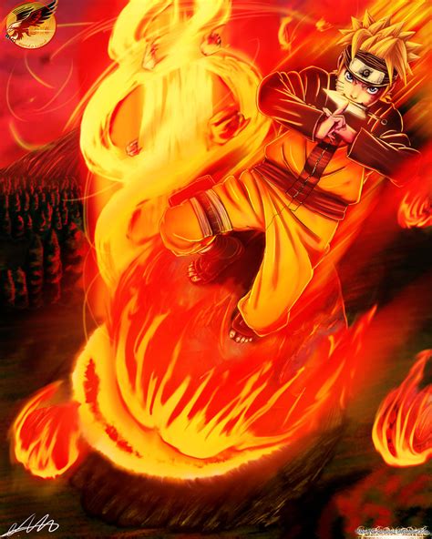 Naruto Uzumakis Will Of Fire Daily Anime Art