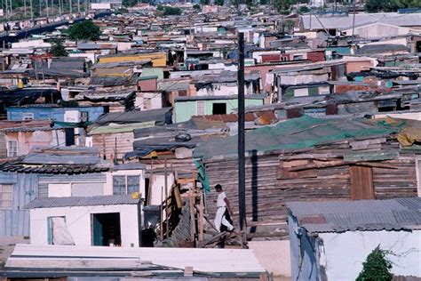 Bidonville De Cape Town Slums South Africa Africa