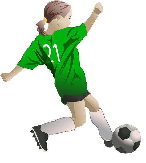 Soccer Player With Transparent Background Clip Art Library