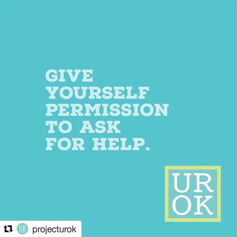 Repost Projecturok Get Repost ・・・it’s Ok To Seek Help Self Care Means Building Therapy In