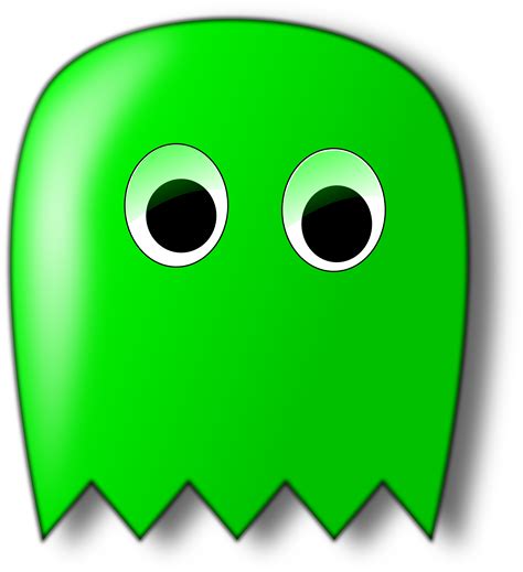 Pacman Green Art 555px - Transparent Pacman Ghost Png ...