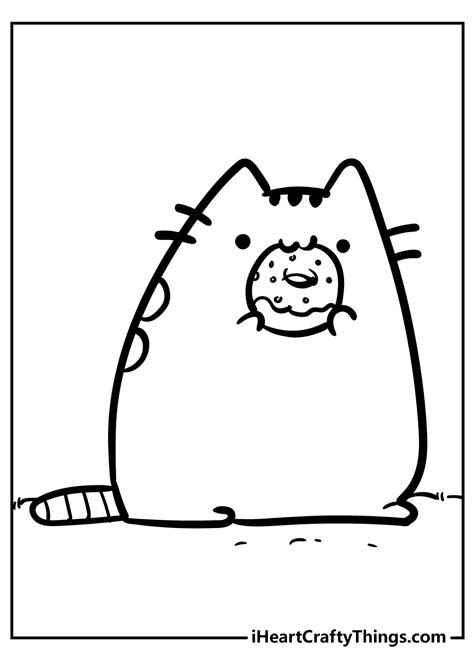 Pusheen Coloring Pages Updated 2021