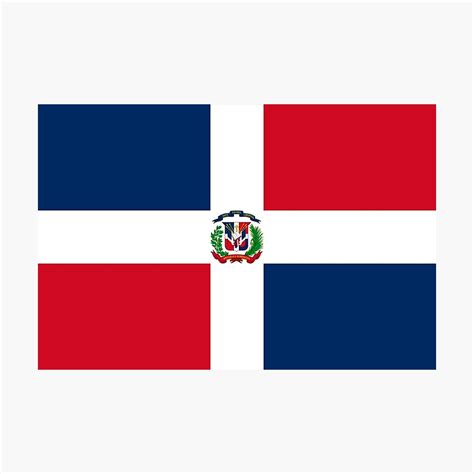 Dominican Republic Flag República Dominicana Flag Dominican Republic