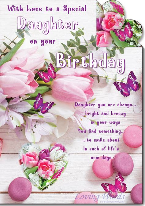 Special Daughter Birthday Greeting Cards By Loving Words