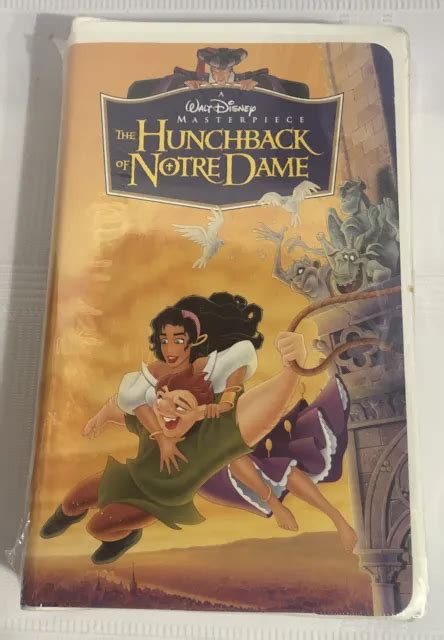 New Disney Masterpiece The Hunchback Of Notre Dame Vhs 1997 Sealed