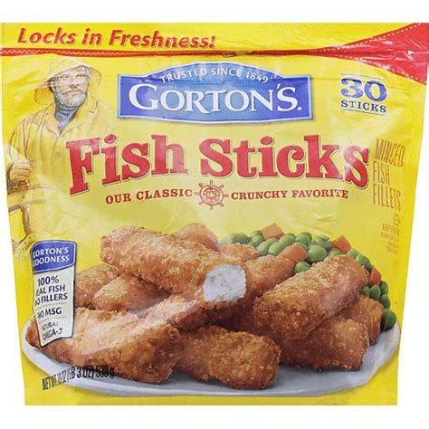 Gordons Crunchy Fish Sticks Seafood Cannatas