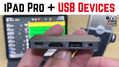 How To Connect Usb Devices To An Ipad Pro Or Ipad Air 4 With Usb C