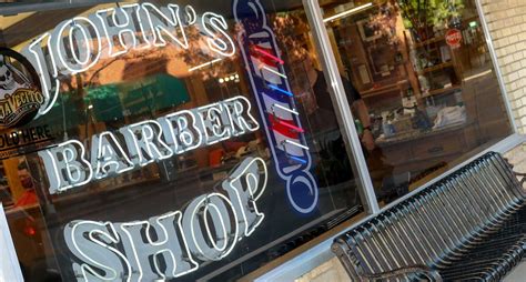 Johns Barber Shop Services Hair Cuts And Beard Trims
