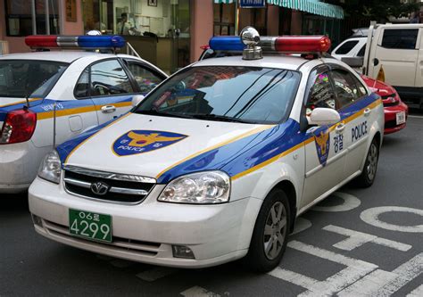 South Korean Police Car