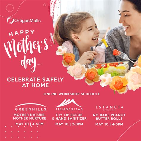 How to celebrate mother's day during quarantine. Mother's Day Ideas for the Quarantine Period - Ortigas Malls