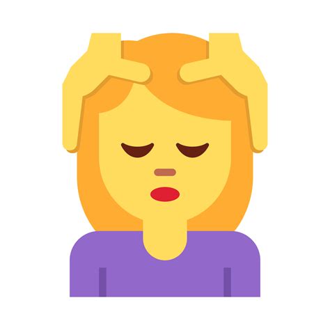 💆 Woman Getting Massage Emoji What Emoji 🧐