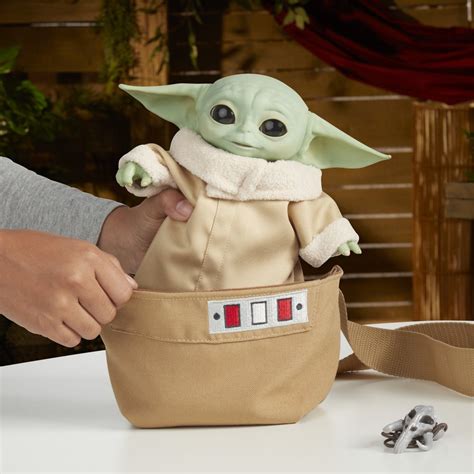 The Child Baby Yoda Animatronic Toy With Carrier Baby Yoda Toy