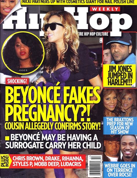 Beyonces Cousin Confirms That Her Pregnancy Is Fake