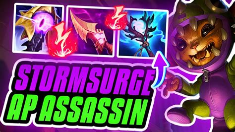 Stormsurge Ap Assassin Gnar This Item Is Crazy Op Pre Season 14