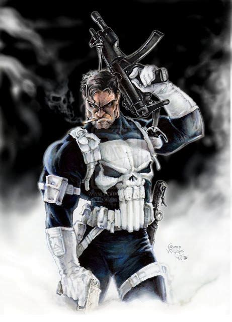 Frank Castle Punisher Artwork Punisher Character Review 1 The