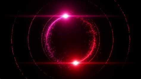 Die deutsche bezeichnung ist blendenflecke oder linsenreflexion. Lens Flares Spinning and Forming Particles Ring Pink Red ...