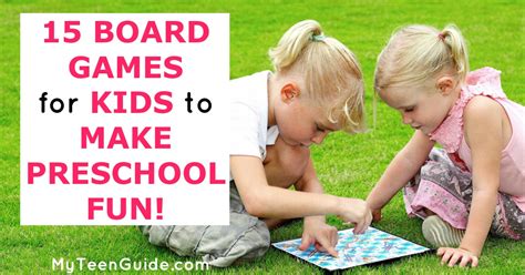 15 Fun Board Games For Preschoolers