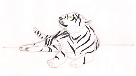 Chinese Calligraphy Tiger By Kirasdarklight On Deviantart