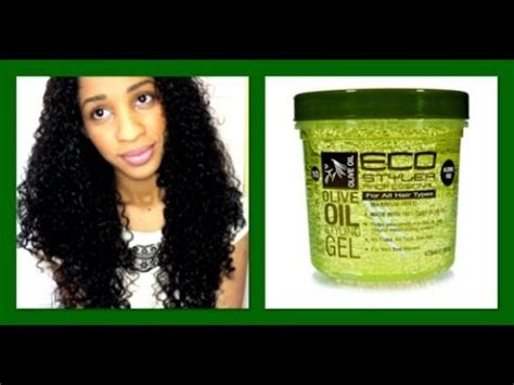 Want to embrace natural curly hair? ECO STYLER Olive Oil GEL~On Curly Hair ~REVIEW~ - YouTube