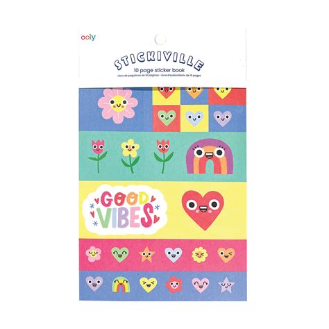 Stickiville Rainbow Hearts Stickers Ooly