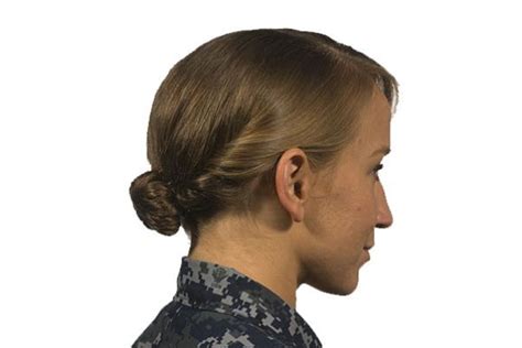 It's hard having short hair and being in the military. Navy Issues New Hairstyle Policies for Female Sailors ...