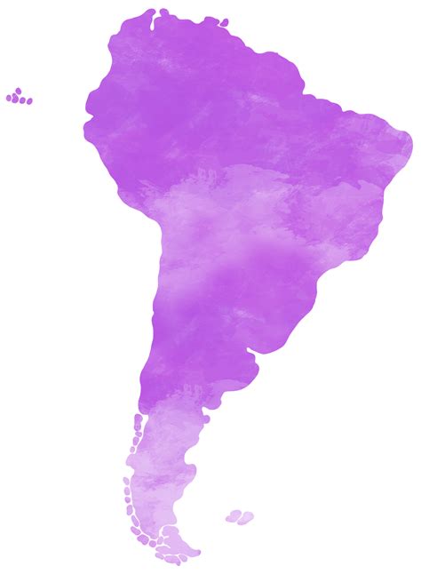 Doodle Freehand Drawing Of South America Map 13079265 Png